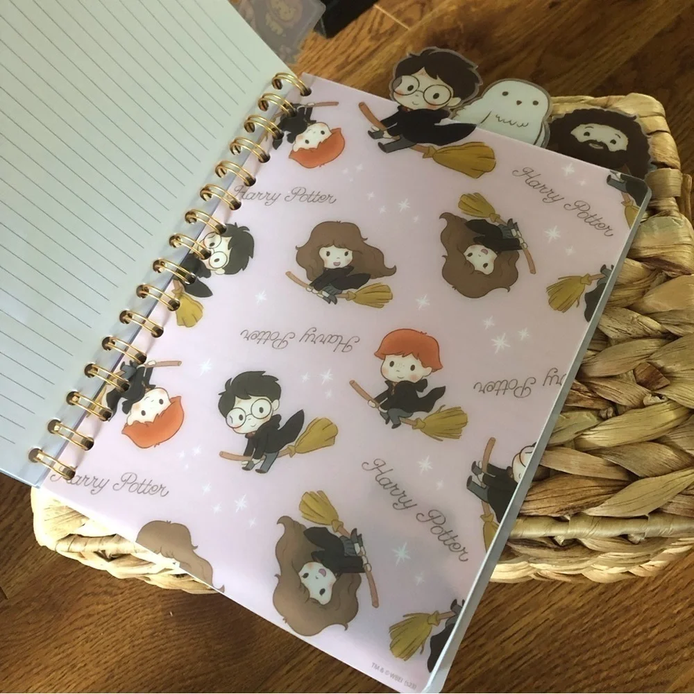 Harry Potter Crib Team Gryffindor tabbed Spiral notebook
